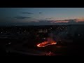 Brush fire next to Greenway west college 