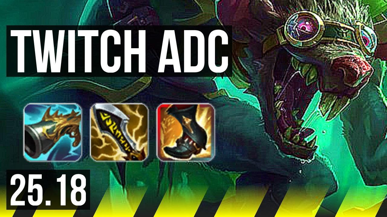 TWITCH & Rell vs YUNARA & Nami (ADC) | EUW Master | 25.18 | Manual Gamer