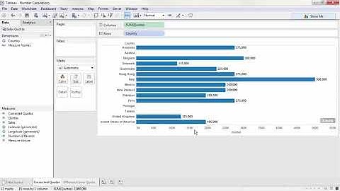 Tableau Training & Tutorials   08 09 Calculations   Number Calculations