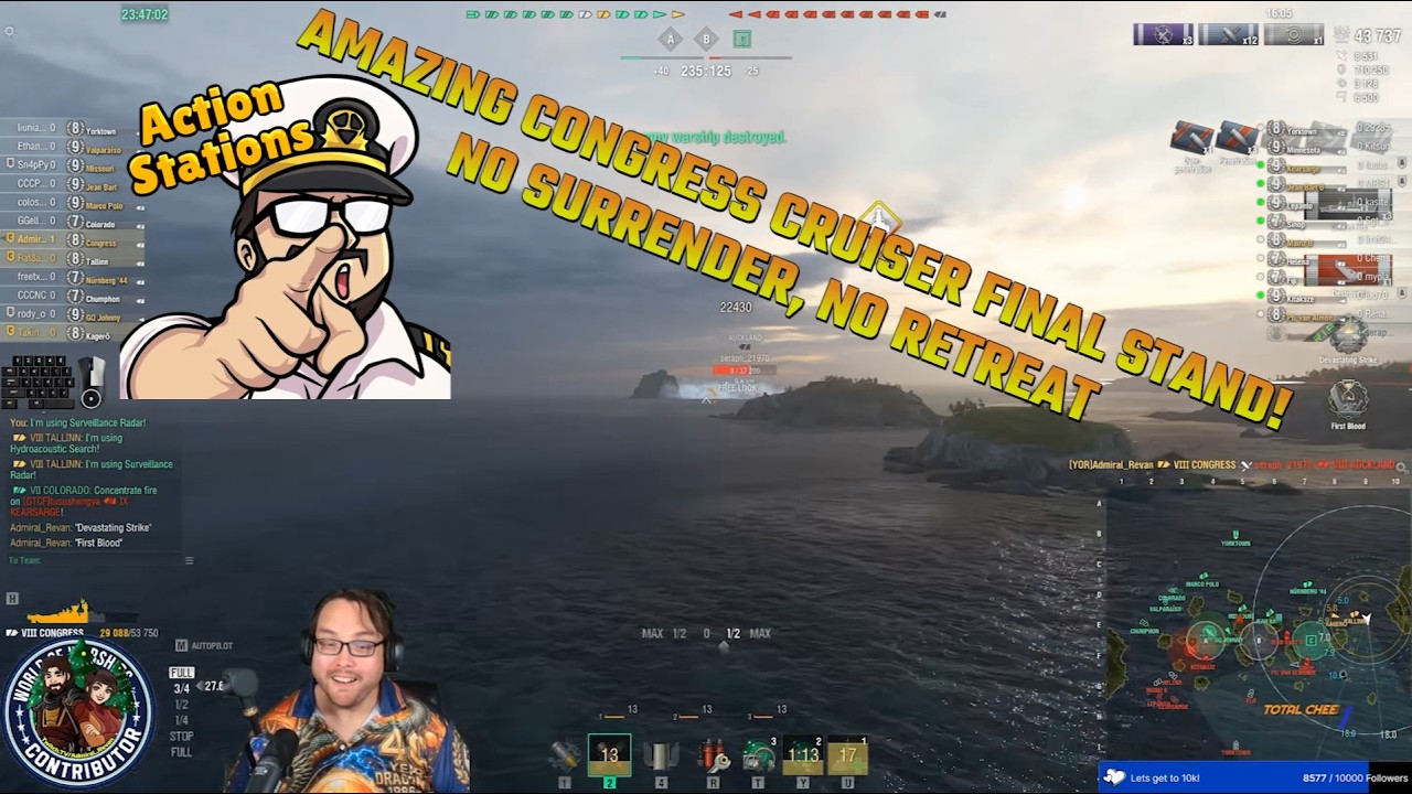 Tier VIII Congress - Amazng Cruiser Final Stand | No Surrender, No Retreat | 141k Damage