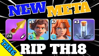 2025 Th16 Vs Th18: Here's How Th18 Destroyed By Th16 (Clash Of Clans)