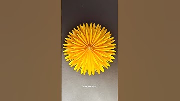 3D paper snowflake / how to make paper snowflakes #christmas #papercrafts #diy