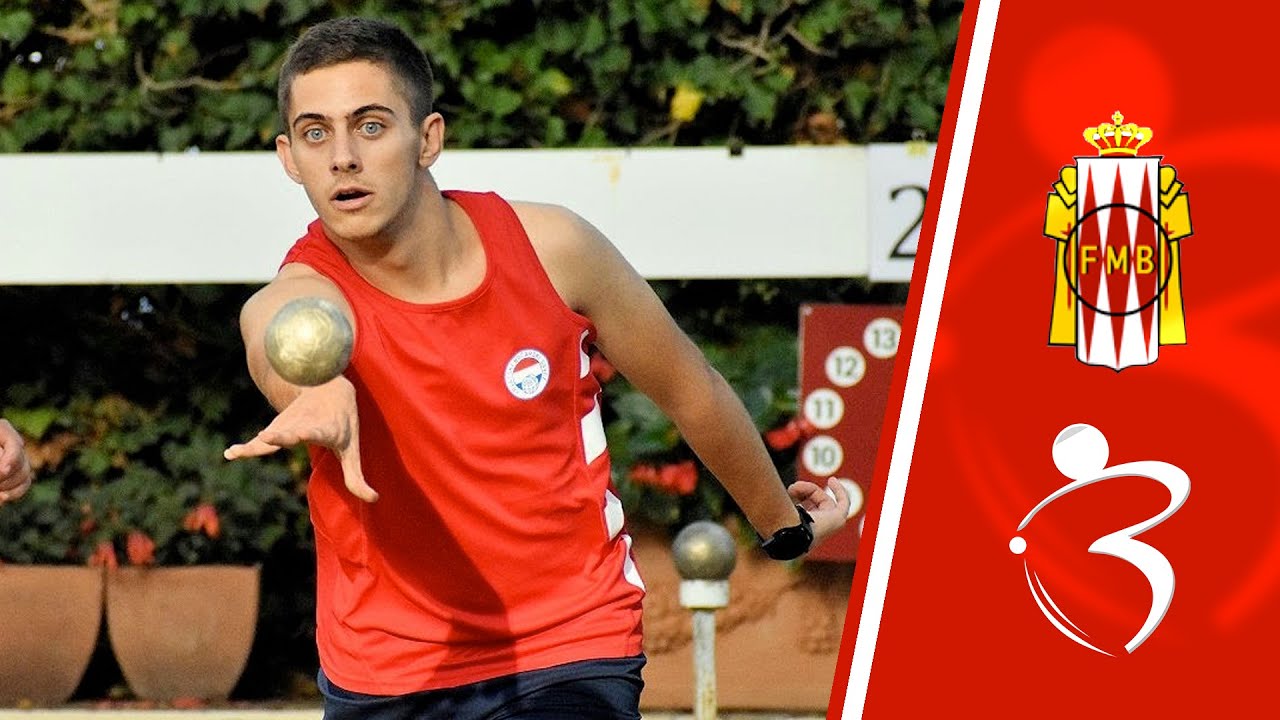 Finale tir rapide en double U18 Croatie vs France : Sport Boules Lyonnaise à Monaco