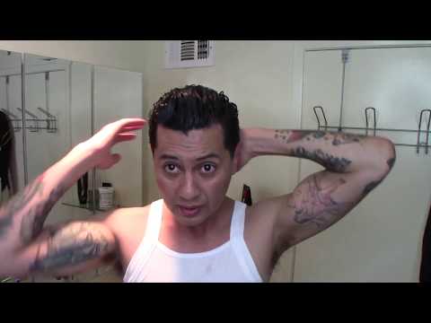 Cabelo Curly para Straigh Series: Pomade Tutorial com Murray e Brylcreem