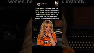 Sabrina Carpenter’s “Call Men Stupid” Comment Sparks Backlash
