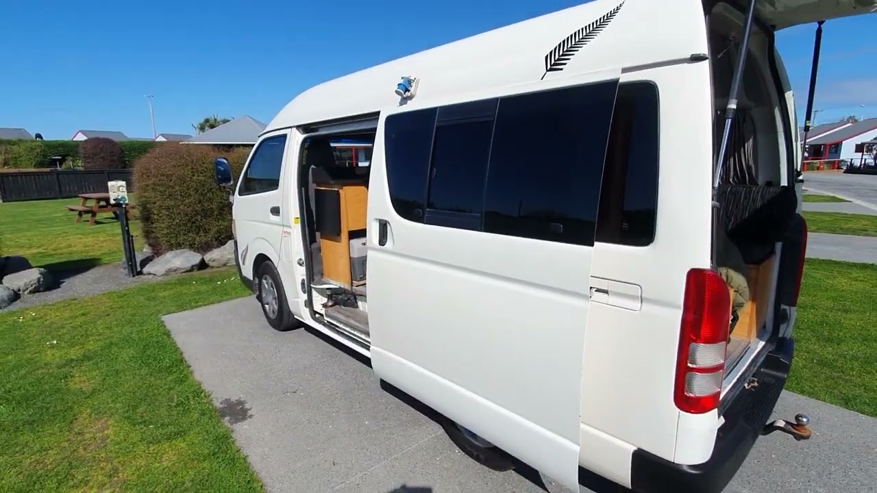Transport HiAce Campervan from Christchurch to Gisborne, New Zealand
