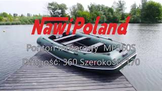 Ponton motorowy NawiPoland MP360 S kil sztywna podลoga - ANMUR.eu Ponton motorowy NawiPoland MP360 S kil sztywna podลoga - ANMUR.eu