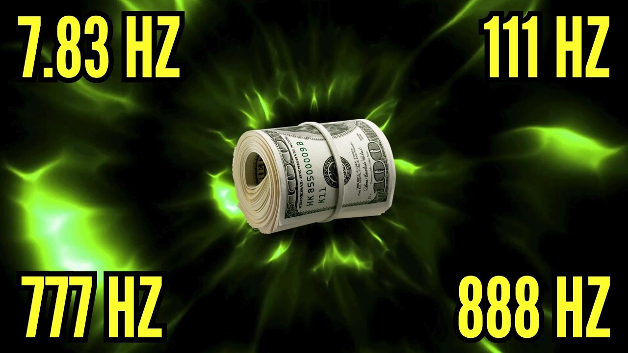 Abundance Is Choosing You 💰 111 Hz + 777 Hz + 888 Hz Tuning Forks