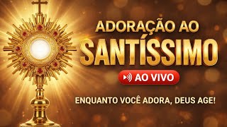 🔴 ADORAÇÃO AO VIVO: Entregue sua causaurgente a Jesus Eucarístico agora