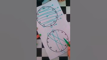 math trick with clock numbers 🖤 #youtubeshorts #viralvideo