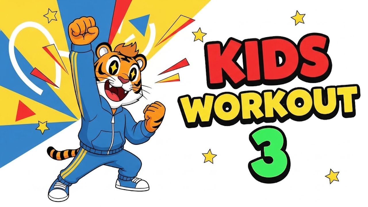 Kids Morning Workout – Fun & Easy 4-Minute Exercise Routine