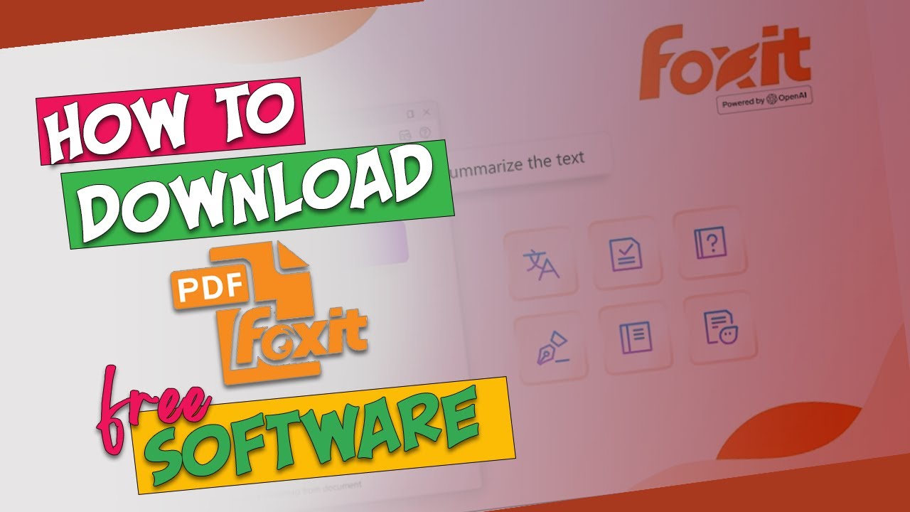 Foxit PDF Reader: Best Free Software for Windows and Android | how to download | How2Fix