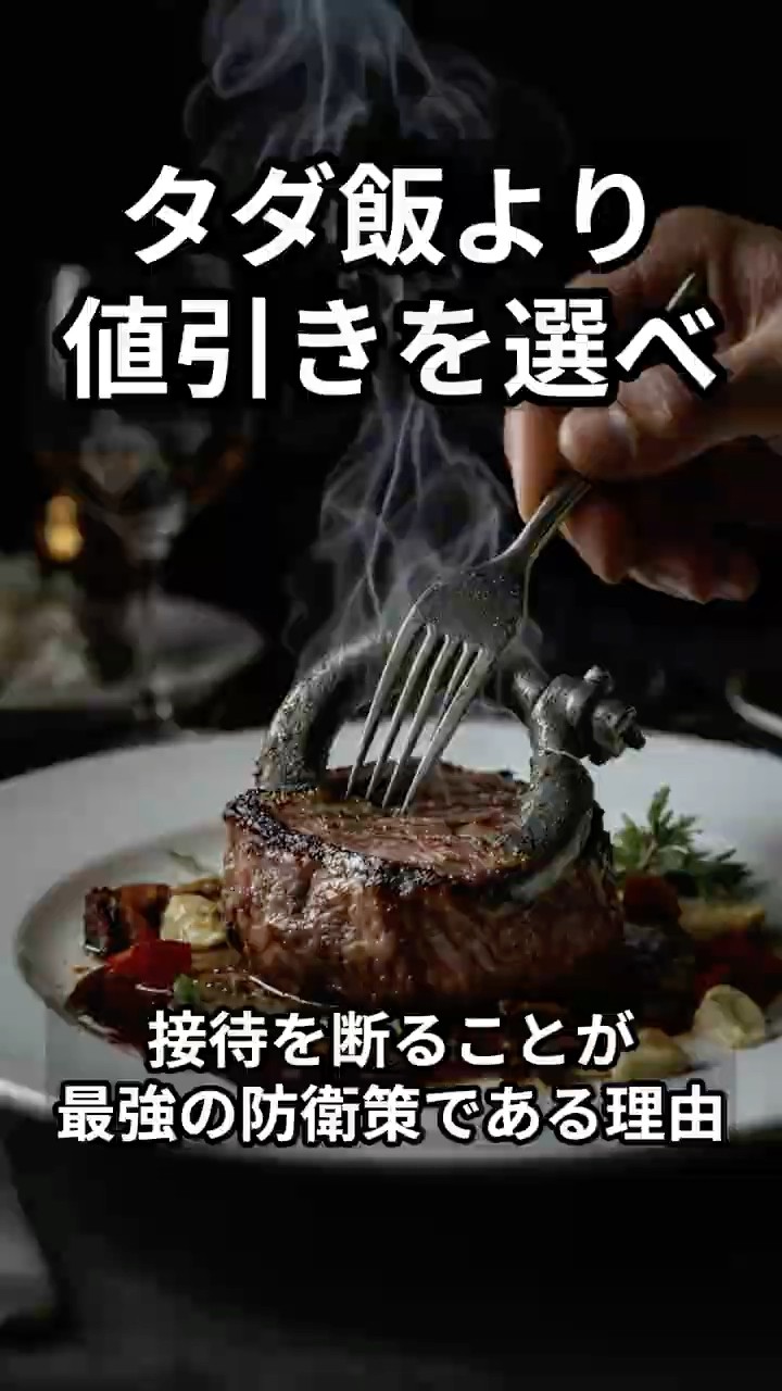 接待は「借金」です