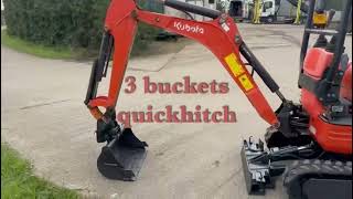 Kubota U10-3 Mini Digger
