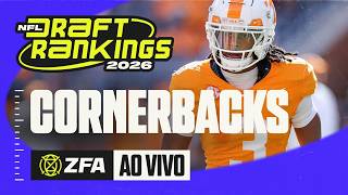 RANKING DE CORNERBACKS | NFL DRAFT 2026 | ZONA FA PODCAST