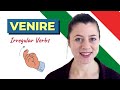 Italian Verb "VENIRE" (10 of its most common USES - Present Tense)
