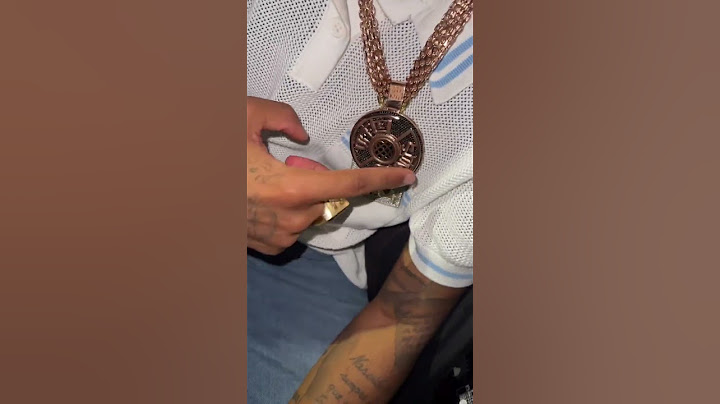 Md Chefe mostra seu novo cordão de diamante Diamond Chain 🧊