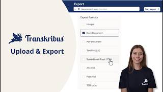 Transkribus Basics: Upload & Export