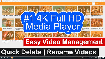 Easy Video Management | Quick Delete Videos | Best Free 4K Media Player #cnxplayer
