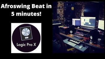 Make a fire afroswing beat in Logic Pro in 5 minutes!