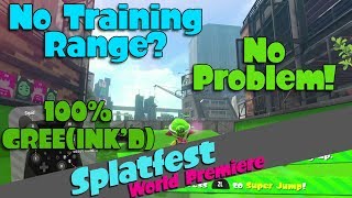 Splatoon 2 Tutorial Map Exploration 100% Turfed [Splatfest World Premiere Demo]