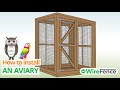 Aviary Installation With Wire Mesh (How to Build From Scratch) | WireFence