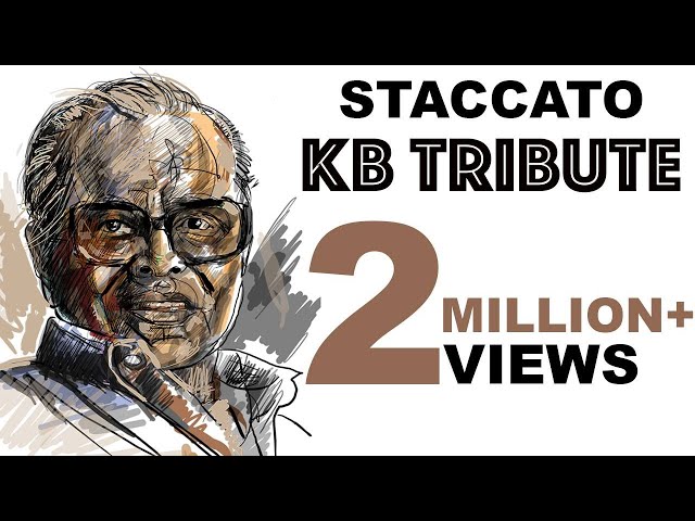 Tribute to K. Balachander by Staccato class=