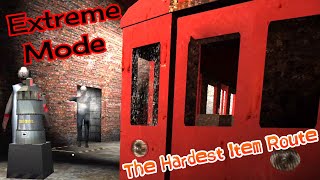 Granny 3 - Extreme Mode In Train Escape (The Hardest Item Route)