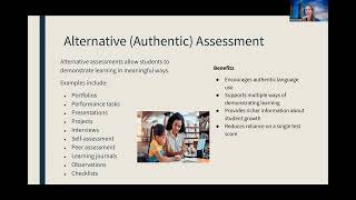 Instructor Video Topic 5: Assessment