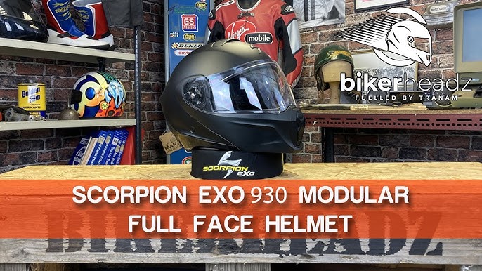 Casco Modular Exo 930 Gris Cemento - Motofusión