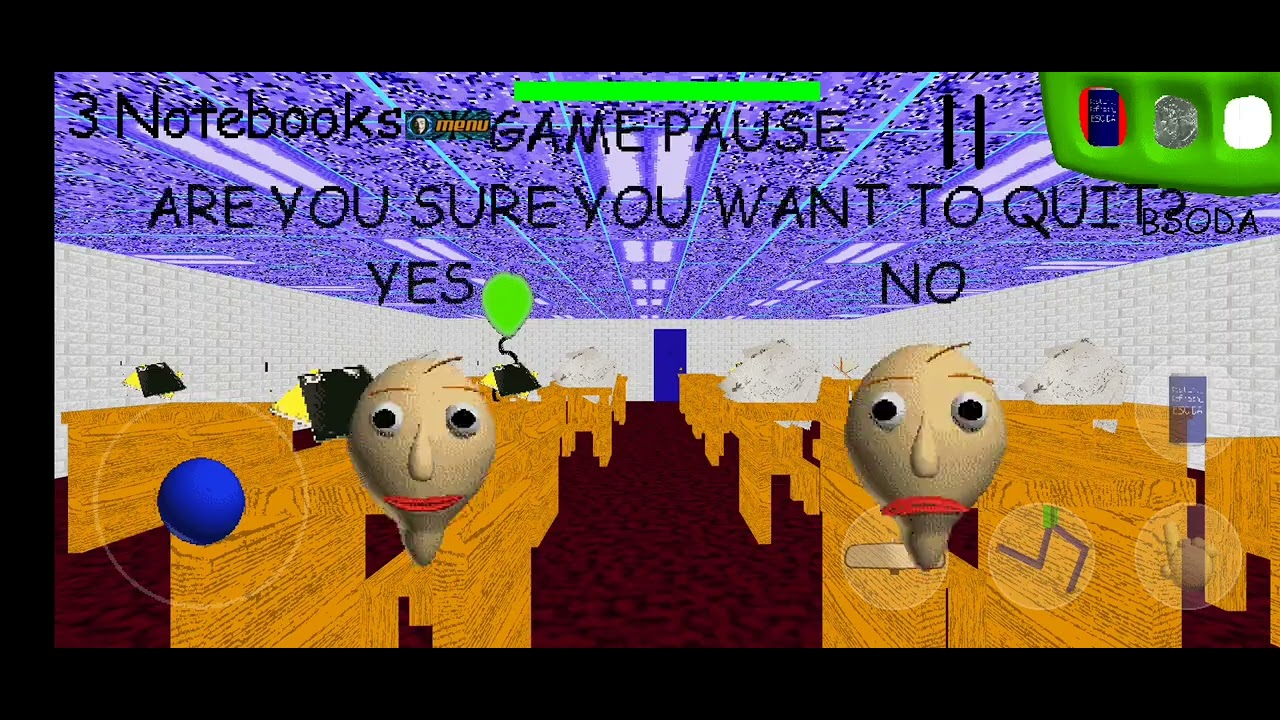 Baldi menu - YouTube