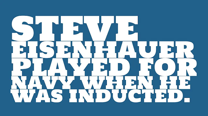 Who did Steve Eisenhauer play for?