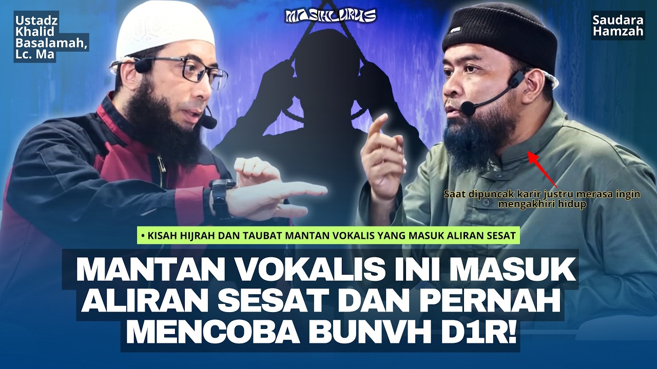 Kisah Hijrah dan Taubat Mantan Vokalis yang Masuk Aliran Sesat! | Ustadz Khalid Basalamah