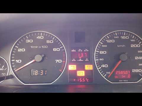 Работа кнопки выключения ABS Audi 100 C4
