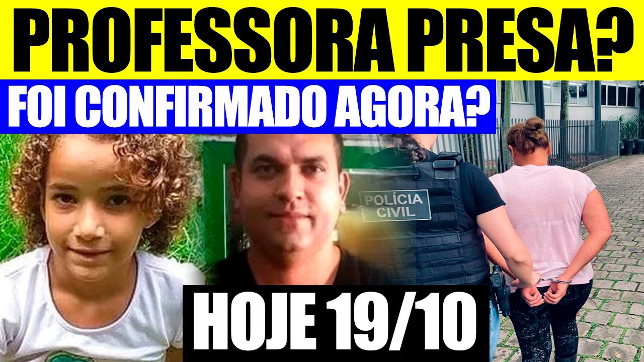 👉 PROFESSORA FOI PRESA AGORA HÁ POUCO E DECIDIU CONTAR TODA VERDADE