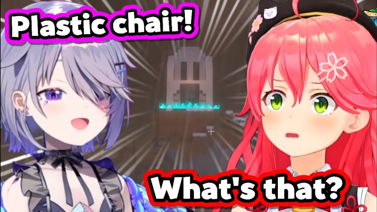 Miko's Reaction To Biboo's Plastic Chair and Animal Cafe Is Priceless【Hololive】