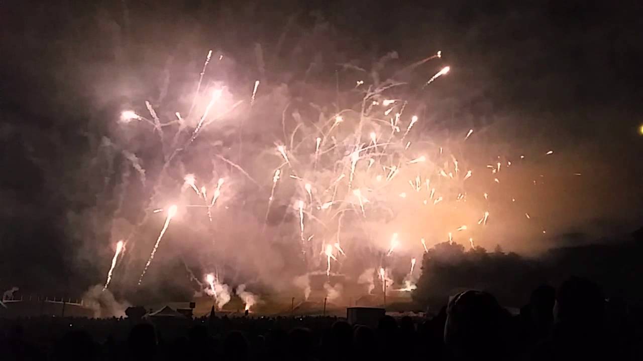 Rogny Les 7 écluses Feu D Artifice