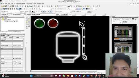 Simulasi Pengisian dan Pengosongan Tangki Air menggunakan CX Programmer dan CX Designer