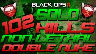 SOLO DOUBLE NUCLEAR IN 1 ROUND! - 102 Kills Non-Lethals