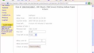 Full eBay Auction Snipe Setup, Buying on eBay Secret Weapon Update