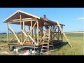 Сглобяема дървена мобилна къща/Building a wooden Tiny house Timelapse