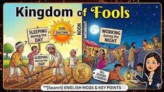 In the Kingdom of Fools Summary &amp; MCQs | Class 9 English Chapter | Full Explanation in Hindi