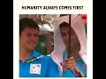 Humanity always comes first