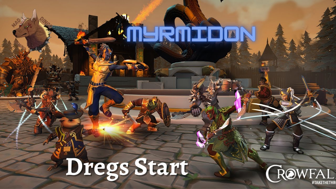 CROWFALL MYRMIDON DREGS START No Commentary