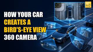 How Your Car Creates a Bird’s-Eye View | 360° Camera Explained