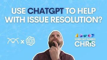 CHATGPT x CONNECTWISE | CAN CHATGPT HELP RESOLVE ISSUES?