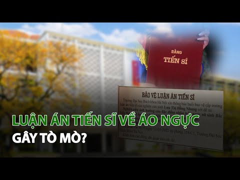 Video Luận án Tiến Sĩ về Áo Ngực gây tò mò?| VTC14 - YouTube