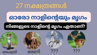 ഓരോ നാളിനും ഒരു മൃഗം ഉണ്ട്, 27 നക്ഷത്രങ്ങളും അവയുടെ മൃഗങ്ങളും #astrology #27stars #animals #shorts