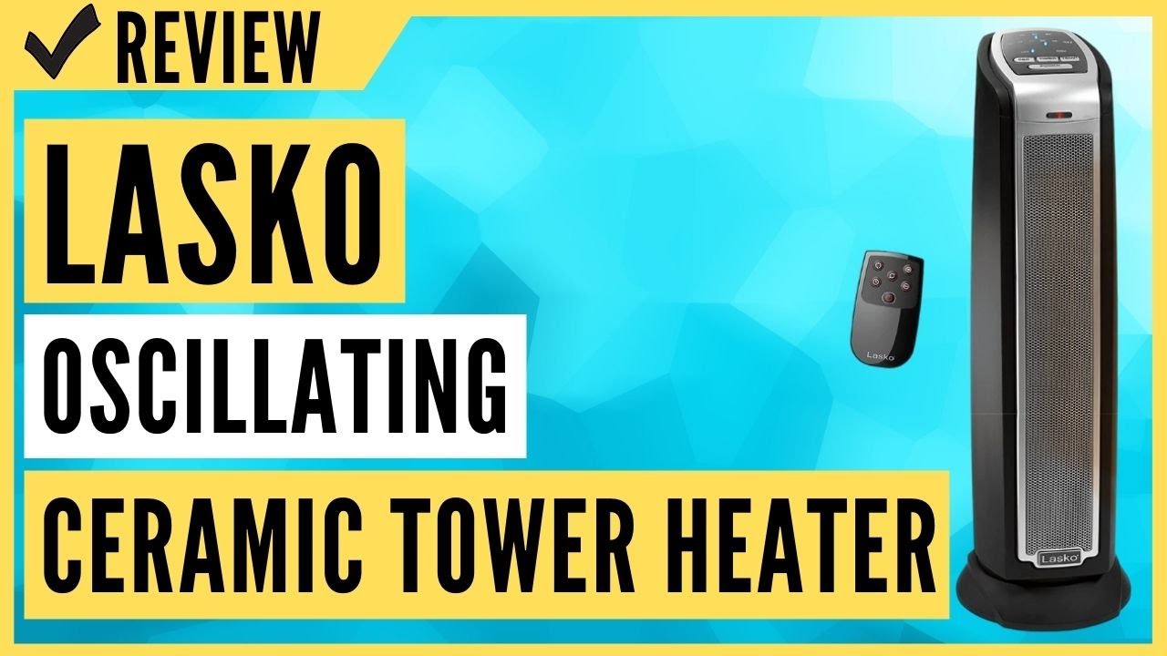 Lasko 5790 Oscillating Ceramic Tower 