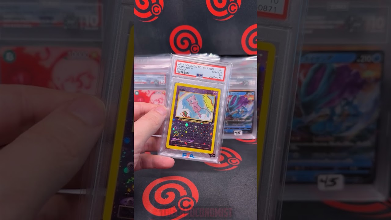 This Might Be the Rarest Mew Card 😮‍💨 PSA 10 Southern Islands